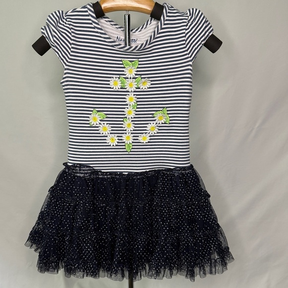 Nautical three layer Tu-Tu dress 4T - Picture 4 of 10